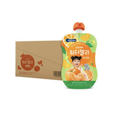 베베쿡 아이쭉쭉 워터젤리 100g, 제주감귤, 20개