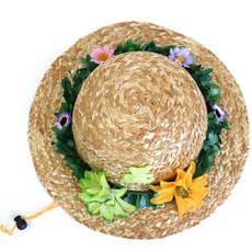 밀짚모자만들기