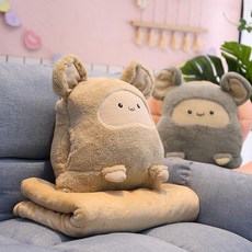 햄스터쿠션담요