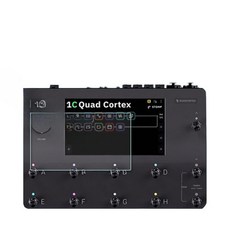 펠링 쿼드코텍스 보호 필름 quadctex DSP QC 액정 파손 방지 악기 일렉 기타 이펙터, 펠링 액정 지문방지필름, 1개