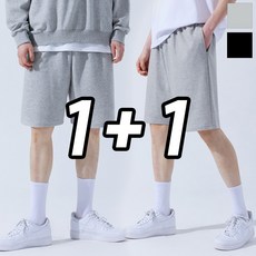 2장세트 컴포트 빅사이즈 5부 밴딩 트레이닝 반바지 (SCC5496PT)
