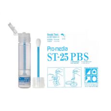 ST-25 PBS Swab Kit 표면검사 키트 / 손검사용 키트 / 식품위생검사 키트 (인산완충식염수), 1팩 (10개)