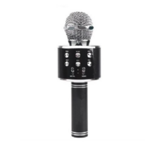  블루선 블루투스 휴대용 마이크, WS-858(블랙) 