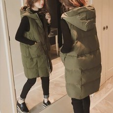 롱패딩조끼