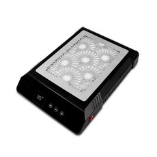 무선진공청소기 고출력 강력한 흡입 네일 집진기 3500RPM 먼지 교체 가능한 피팅 배터리 포함 85W, 12) UK - Black