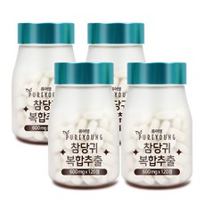 퓨어영 참당귀 복합추출정 데커신 120정 2개월분, 4통