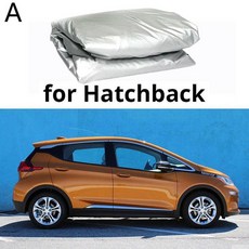 유니버설 하프 자동차 커버 그늘 세단 해치백 Suv E2p5 용 야외 반사 알루미늄 필름 방수 자동, Hatchback, China, 1개