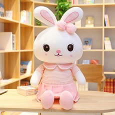 Dec.11 802번 토끼털 인형 뽀글이 인형 귀여운 잠자리 피겨 침대 쿠션걸 어린이 선물Z, 3_[품질 좋 은 상품] 46cm [특가 초과 소장 품, 스커트 스타일