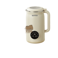 두유제조기 가정용 두부 죽제조기 믹서기 죽만드는기계, 화이트800ML+6대기능 컬렉션
