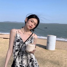 여름 휴양지 원피스 에스닉 롱원피스