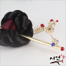 비녀 BN501 고급 용비녀 40cm 궁중머리