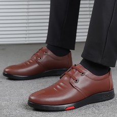 셀콘 리얼가죽 소가죽 슈즈 비지니스 밑창 부드러운 면 배기 둥근코 가보시 스타일리쉬 남자