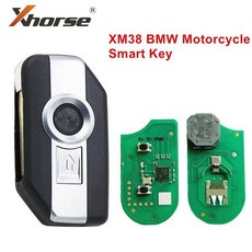 자동차디지털키 스마트키 차량 원격 Xhorse XM38 스마트 키 BMW 오토바이용 8A 타입 4D 80 비트 C400GT F750 F850 K1600 지원, Shell Only, 1개