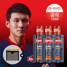 [김민재의 샴푸] 카페인 샴푸 C1 모발 강화 250ml x 3, 없음, 3개