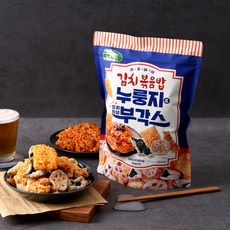 [하루견과] 누룽지부각스 김치볶음밥맛 220gx1봉, 220g, 1개