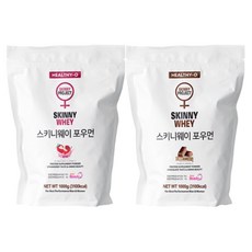 스키니웨이 포우먼 유청단백질가루 여자단백질보충제 프로틴 헬시오 우먼 딸기+초코 (10%할인), 1kg, 1개
