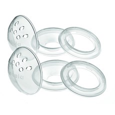 medela therashells 유방 껍질 펌핑 모유 수유 중 아프거나 편평하거나 뒤집힌 젖꼭지 보호하고 자연스러운 외모와 탁월한 편안함 bpa없이 제작, One Size, One Color