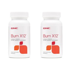 GNC Burn X12 지엔씨 번 캡슐 60정 2팩, 1개