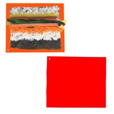 1+1 (라라몰) 국내제작 논슬립 실리콘 김밥말이, 레드 1+1, 2개