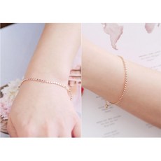 14k18k종교천주교성모마리아납작볼팔찌