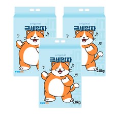 두부랑 캣츠 극세입자 오리지날 2.6kg X 3개, 7L