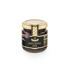 라 루스티첼라 - 블랙 트러플 파테 스몰 (90g 3Oz) 코셔 글루텐 프리, 90g, 1개