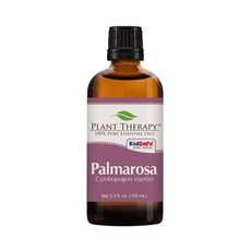 PlantTherapy 천연 아로마 에센셜 오일 팔마로사 0.1L, 단일상품