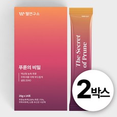 웰연구소 푸룬의 비밀 푸룬스틱, 20ml, 2세트