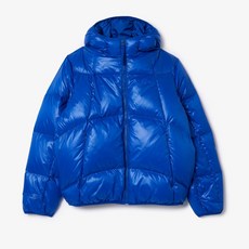 라코스테 패딩 글로시 덕다운 푸퍼 점퍼(BH7150-54N HLM)블루