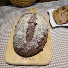 [당일 구운 신선한 빵을 오후에 발송합니다!] 통밀빵 통곡물빵 천연발효 운동빵 통밀 깜빠뉴 식사대용 설탕 무첨가 뽕나무 열매 오디캄파뉴, 350g