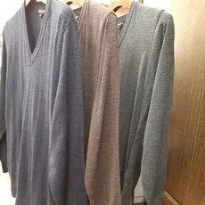 로베르따 뉴코아창원 남성 !!헬리우스 국내생산 고급 V넥 긴소매니트 HJ3N012 3 6