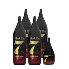 헤드스파7 로얄블랙 210mlx4+50ml, 블랙브라운, 1개, 50ml