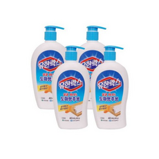 유한락스 살균 99.9% 도마행주용 500g, 4개