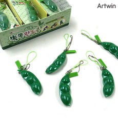 1000 바닐라루시 쏙쏙 완두콩 푸시팝 힐링템 쏙쏙 말랑 인싸템 유행템 놀이 열쇠고리, 단품