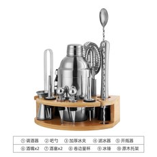 칵테일 키트 조주기능사 세트 홈텐딩 쉐이커 계량컵, 12종 세트