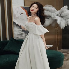 심플콩쿨드레스