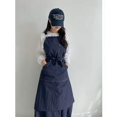 [마띠아]애견 미용 가운 스티치 앞치마 자체제작 국내생산 카페 네일 꽃집