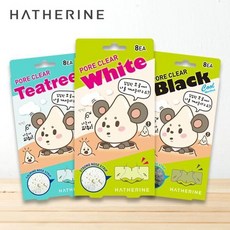 [해서린] 포어 클리어 코팩 3종 32매입 화이트/블랙/티트리, 상세설명 참조, 화이트16매+블랙16매(EH019A)(EH163A)