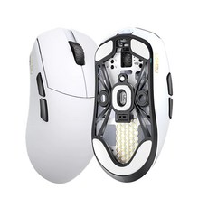 LAMZU 람주 마야 MaYa 무선 게이밍 마우스 Wireless, 람주 Maya 화이트