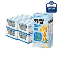 연세우유 키짱 유산균 음료 96팩/요구르트, 96팩, 190ml, 단품