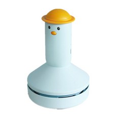 바른상점 지우개 청소기 책상 지우개가루 지우개똥 미니 무선 핸디 충전식+네임스티커, 스카이, 심플