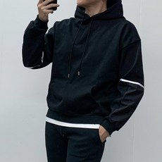 남녀 공용 띠라인 후드 조거 트레이닝 3컬러 3사이즈 리뷰후기