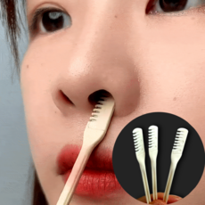3개입+케이스포함 무향 돌리는 수동 코털 정리기 제거기 정리 칼, 1개