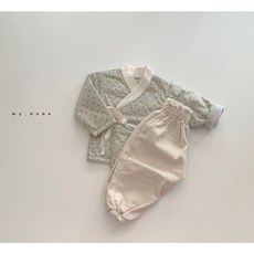 라잇키즈-마이베베 남아 설빔 - 도트 남아 한복