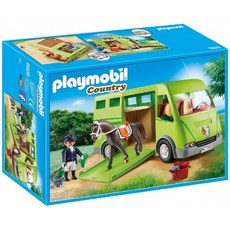 PLAYMOBIL 말 운송업자 빌딩 세트