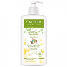 CATTIER 까띠에 패밀리 포밍 샴푸 샤워젤 1L MOUSSANT FAMILIAL