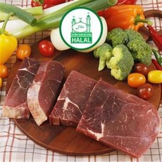 HALAL beef 1kg KNUCKLE MOL LAHM leg 할랄 소고기 소 설도 (뒷다리살), 1개