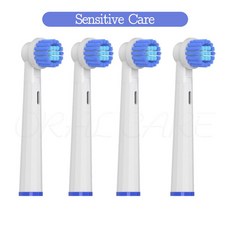 구강 B 전동 칫솔에 맞는 교체 용 브러시 헤드 Advance Power Pro Health Triumph Vitality Precision Clean 3D Excel, 4PCS 1, 4개