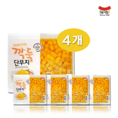 맛있는 식자재 일미 깍둑단무지 3KX4/GB, 4개, 3kg