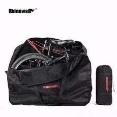 RHINOWALK 20인치 접이식 자전거 보관 가방 파우치 RK20, 카키